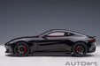 AUTOart 1/18 Aston Martin Vantage 2019 Black/ Carbon Black Roof 70275 Diecast_8