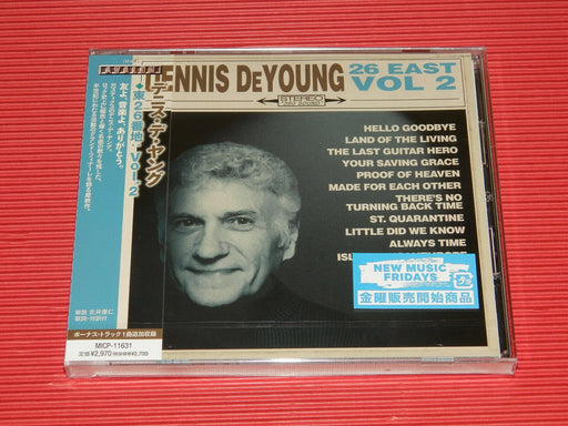 26 East Vol.2 Dennis Deyoung Japan CD with Bonus Track Nomal Edition MICP-11631_1