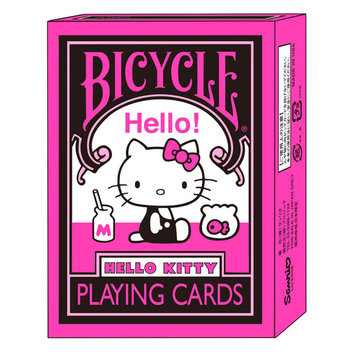 Burjula Hello Kitty Bicycle Playing Cards Size 63x88mm Plastic Case HKT-961042_1