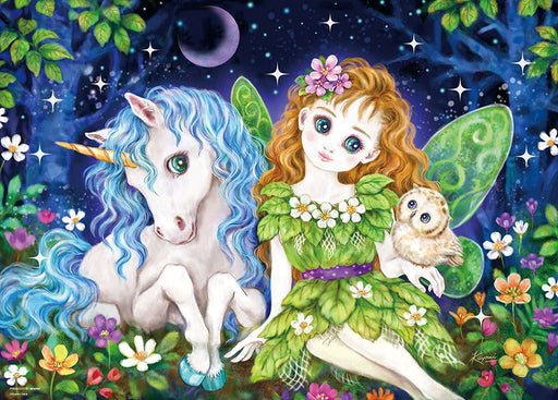 Beverly 600 pieces Jigsaw Puzzle Fairy Forest 38x53cm 66-177 Made in Japan NEW_1