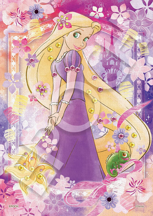 EPOCH Rapunzel Jigsaw Puzzle Glowing Hair 108 Pieces 18.2x25.7cm 72-027 NEW_1