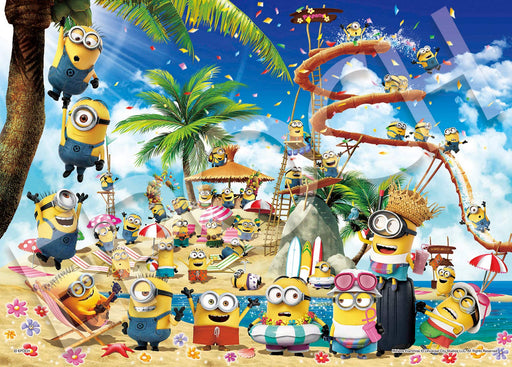 EPOCK 500-Piece Jigsaw Puzzle Beach Party Minions! 38x53cm ‎06-510s Character_1