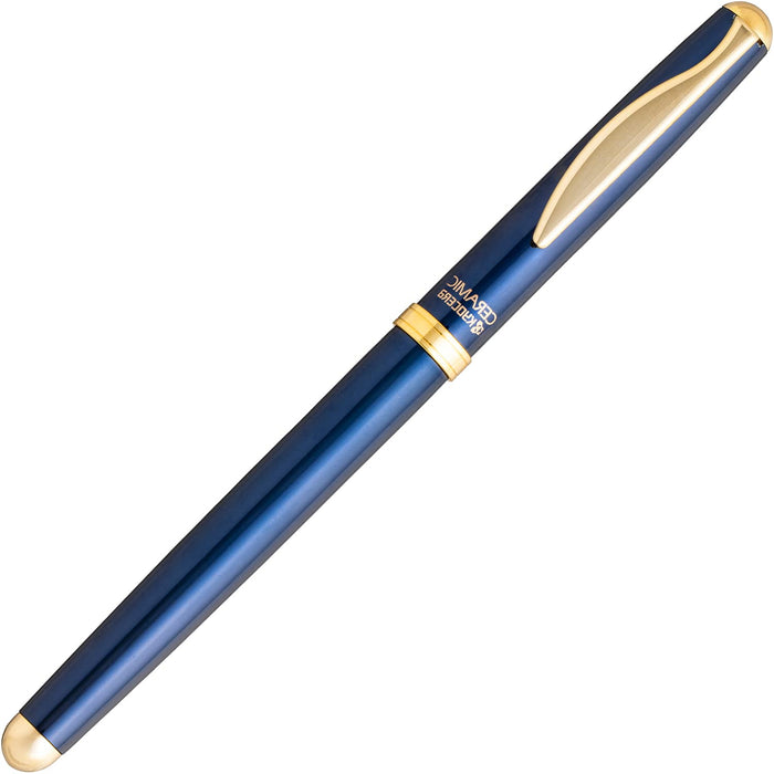 Kyocera Ballpoint Pen Water-Based Ceramic Ball Nib for Gift Slim Blue KCB-15 BU_1