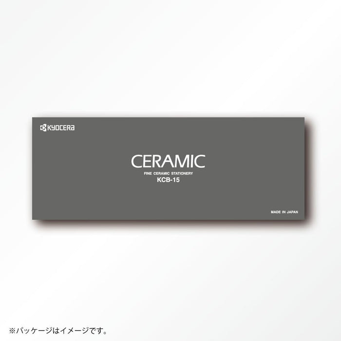 Kyocera Ballpoint Pen Water-Based Ceramic Ball Nib for Gift Slim Blue KCB-15 BU_3