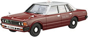 AOSHIMA 1/24 The Model Car SP01 DATSUN 220C Diesel '79 Hong Kong Taxi Model Kit_1