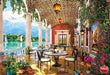 APPLEONE 300 Piece Jigsaw Puzzle Lakeside Cafe Terrace 26x38cm ‎300-358 NEW_1