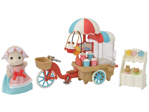 EPOCH Sylvanian Families Pom Pom! Popcorn Cycle Vehicle MI-90 Doll & Furniture_1