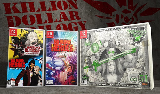 No More Heroes 3 KILLION DOLLAR TRILOGY Ltd/ed. Nintendo Switch MARV-AUYLB NEW_1