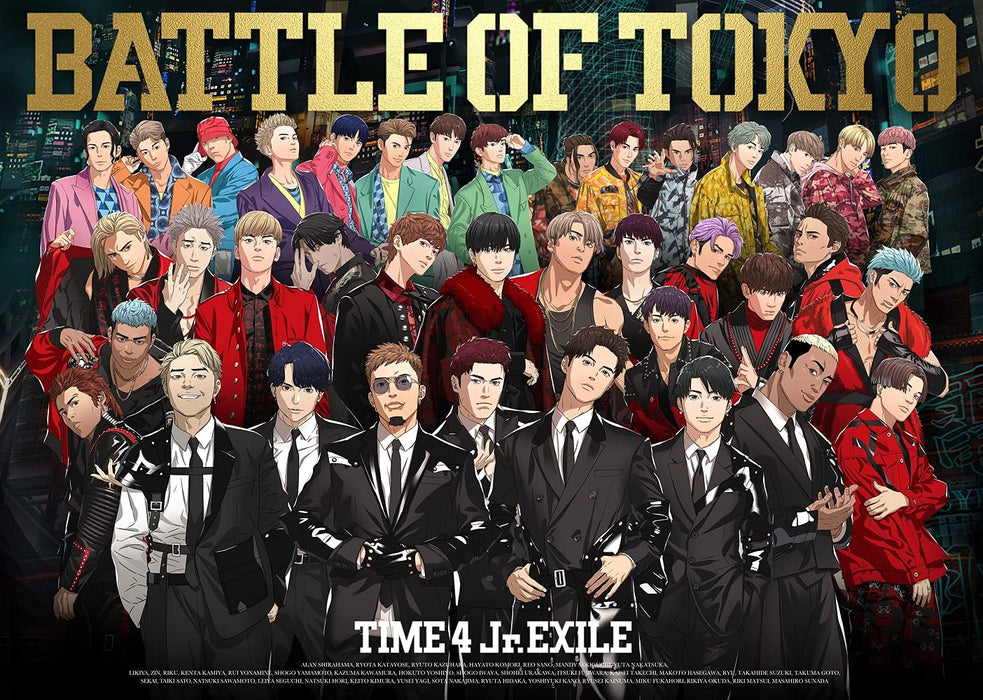 BATTLE OF TOKYO TIME4 Jr.EXILE [CD+3DVD] RZCD-77355 LDH J-Pop Entertainment NEW_1