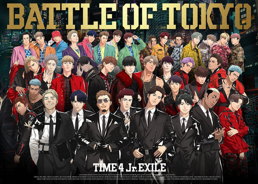BATTLE OF TOKYO TIME4 Jr.EXILE [CD+3DVD] RZCD-77357 LDH J-Pop Entertainment NEW_1