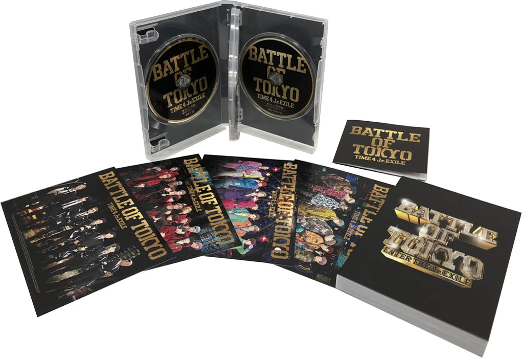 BATTLE OF TOKYO TIME4 Jr.EXILE [CD+3Blu-ray] First Edition RZCD-77356 J-Pop NEW_2
