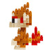 Kawada Pokemon Nanoblock Chimchar 150 pcs NBPM_078 Plastic Block Toy Level 2 NEW_3