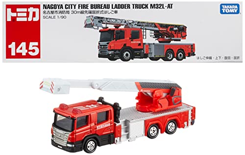Long Type Tomica No.145 Nagoya City Fire Dept. 30m Folding Ladder truck 160908_1