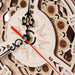 Robotime 3D Wooden Puzzle Owl Clock Beige LK503 Japanese Edition with Manual NEW_4