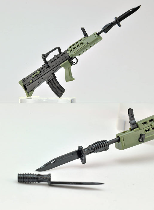 TOMYTEC 1/12 Little Armory LA071 L85A2/L22 Type Plastic Model Kit 315353 NEW_3