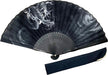 Hana Kanzashi Dragon Sensu Handy Fan Men's 23cm High Quality Cotton 1299c NEW_1