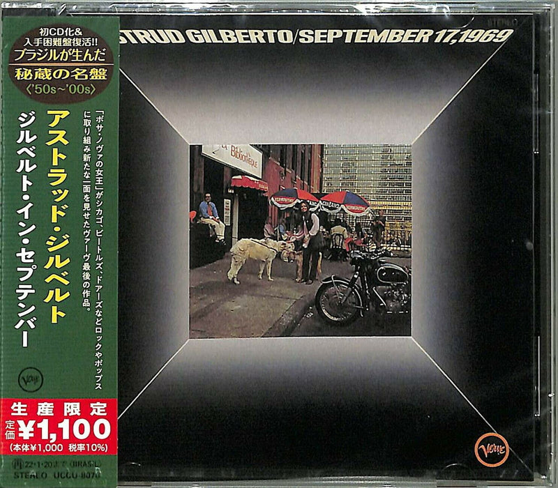 [CD] September 17, 1969 Japan OBI Limited Edition Astrud Gilberto UCCU-8076 NEW_1