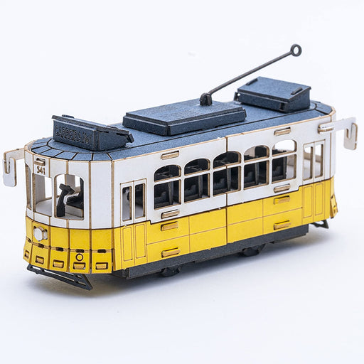 Aozora Traveler's Craft Lisbon Making Tram Model Kit Interior TC-01 91x42x33mm_1