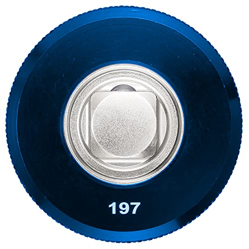 Tone Quick Adapter L-QA-04B Drive Angle 12.7mm(1/2") Blue Aluminum 46m 88g NEW_3