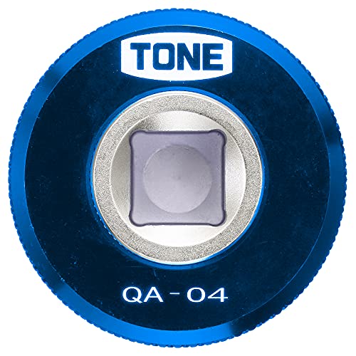Tone Quick Adapter L-QA-04B Drive Angle 12.7mm(1/2") Blue Aluminum 46m 88g NEW_4