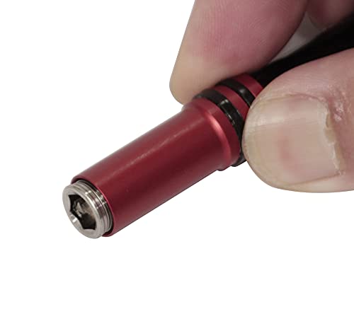 TONE HP2BHA-065 Bit Holder for 6.35mm Bit Chack Electric Drills Red L65mm NEW_7