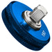 Tone Quick Adapter L-QA-02B Drive Angle 6.35mm(1/4") Blue Aluminum 30mm 29g NEW_2