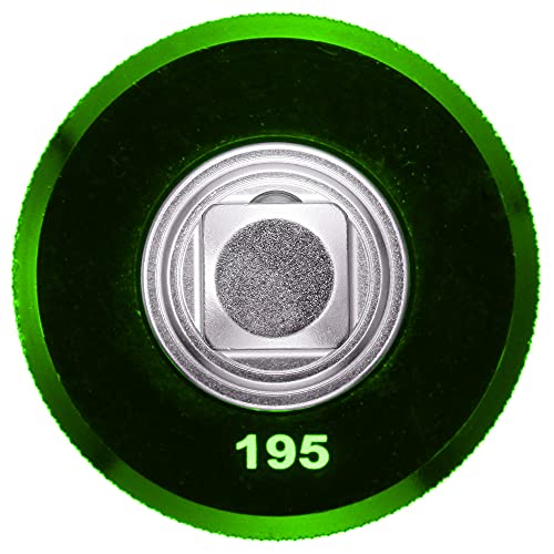 Tone Quick Adapter L-QA-03G Drive Angle 9.5mm(3/8") Green Aluminum 30m 50g NEW_3