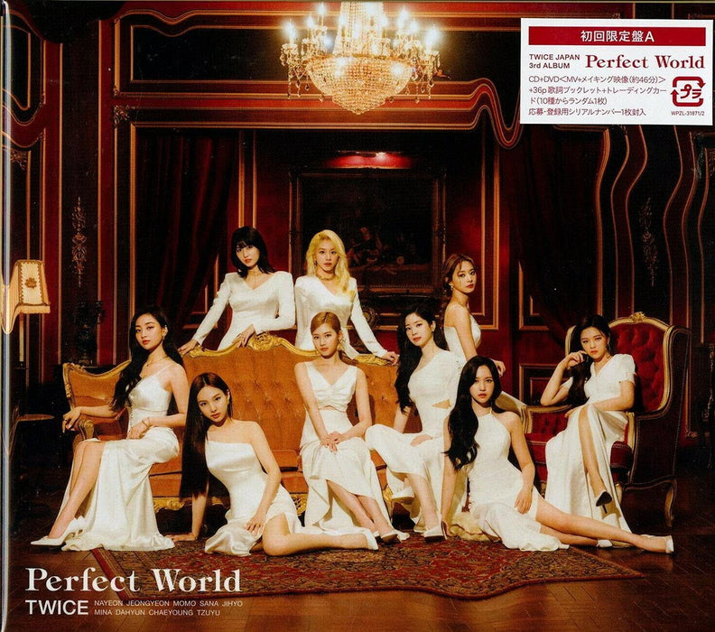 TWICE Perfect World First Limited Edition Type A [CD+DVD+Booklet+Card] WPZL31871_1