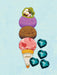 Arclight Dokitto! Ice Cream 2-5 Players 20 Minutes Ages 8+ Board Game Card Game_3