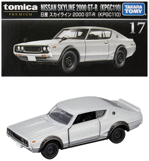 Takara Tomy Tomica Premium 17 Nissan Skyline GT-R KPGC110 Miniature Car ‎176022_1