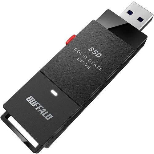 BUFFALO External SSD 1TB USB3.2 Gen1 Stick portable Type SSD-PUT1.0U3-BKA NEW_1