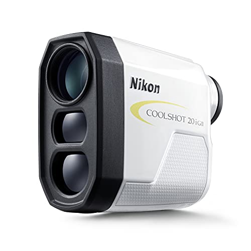 Nikon Golf Laser Rangefinder COOLSHOT 20iGII LCS20IG2 Battery Powered White NEW_1