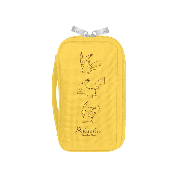 Kamio Japan Pokemon Pencil Case Sepa Pencil Case One Two Three Yellow 201561 NEW_1