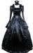 Housaku Goth Lolita Long Sleeve Dress XL size Costume Dress Concert Stage NEW_1