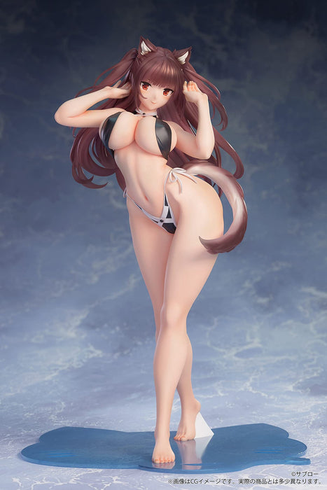 B'full Kemomimi Gakuen Shatan-chan illustrated by Saburo 1/7 scale Figure NEW_7