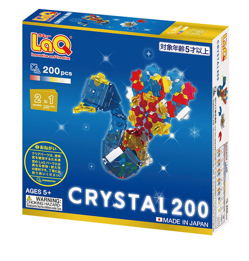Yoshiritsu LaQ Crystal 200 Plastic 200 pieces Multicolor ‎L007278 Block Toy NEW_1