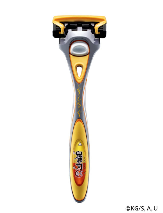 Schick Demon slayer Zenitsu model Hydro 5 premium with 4 Blades HPM5-510 AZ 21D_3