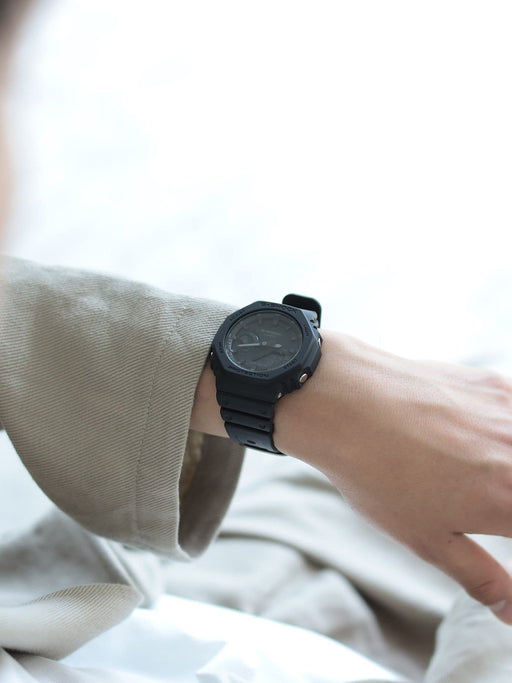 CASIO G-SHOCK GA-2100-1A1JF Carbon Core Guard Black Men's Watch Resin Band NEW_2