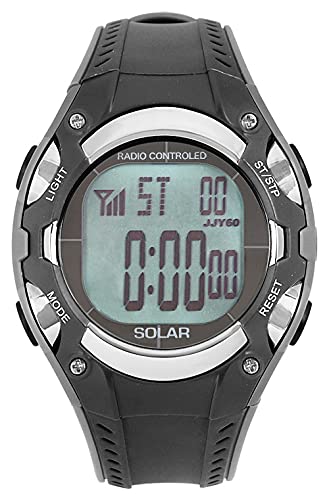 Sun Flame Watch Cybeat SRC06 SRC06-BK Men's Black Polyurethane Band Digital NEW_1