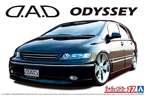 AOSHIMA 1/24 The Tuned Car No.17 D.A.D RB1 Odyssey '31 HONDA Plastic Model Kit_4
