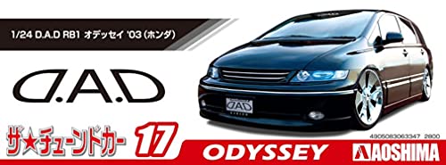 AOSHIMA 1/24 The Tuned Car No.17 D.A.D RB1 Odyssey '31 HONDA Plastic Model Kit_5