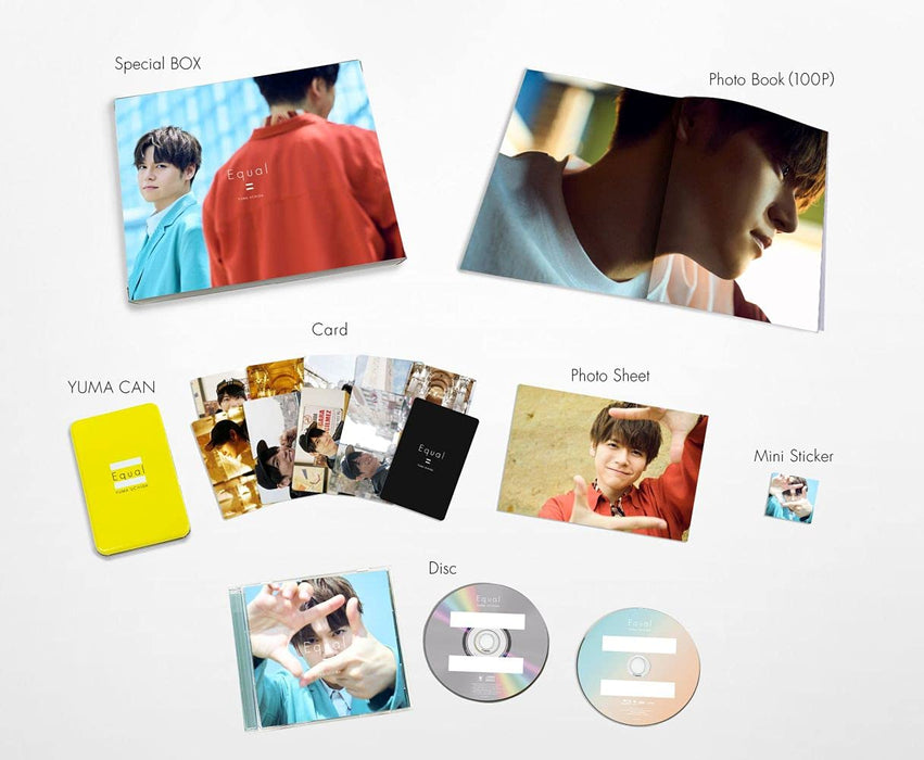 Equal [CD+Blu-ray+Booklet+Goods] Limited Edition Yuma Uchida KIZC-90631 NEW_3