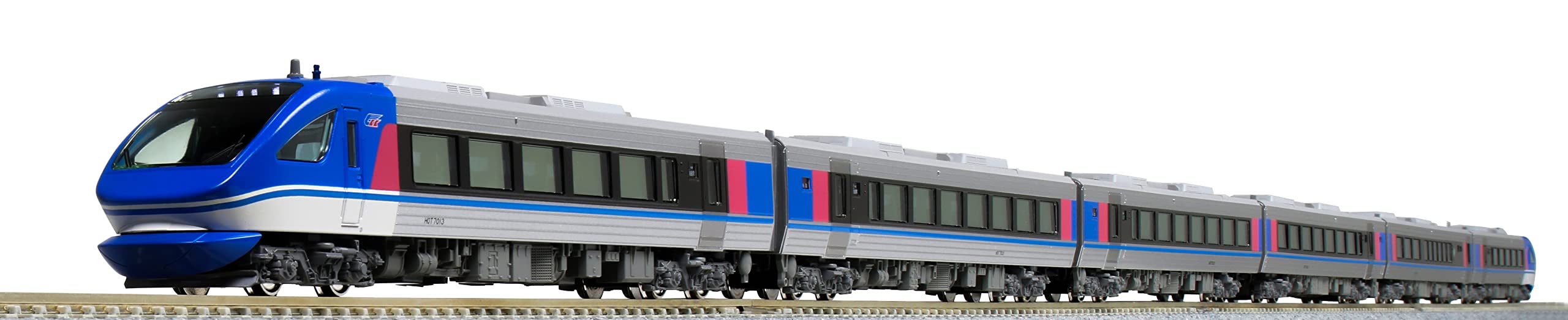KATO N Gauge Chizu Express HOT 7000 Super HAKUTO 6-Car Set 10-1693 Model Train_2