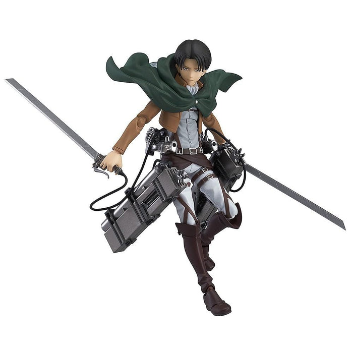 figma 213 Attack on Titan Levi Painted ABS&PVC non-scale Figure Resale 200304_1