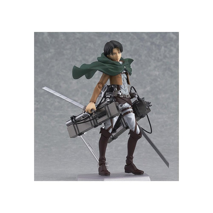 figma 213 Attack on Titan Levi Painted ABS&PVC non-scale Figure Resale 200304_3