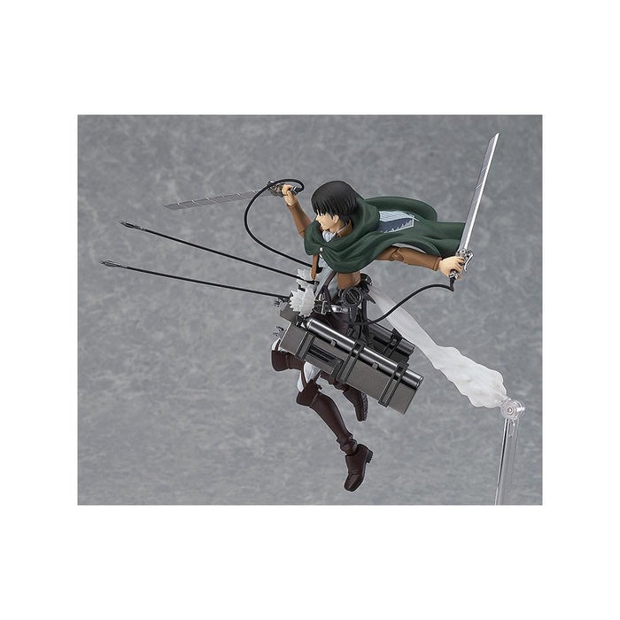 figma 213 Attack on Titan Levi Painted ABS&PVC non-scale Figure Resale 200304_5