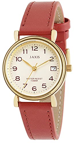 Sun Flame Watch J-Axis BL1218 BL1218-OR Unisex Adult Orange Faux Leather Band_1