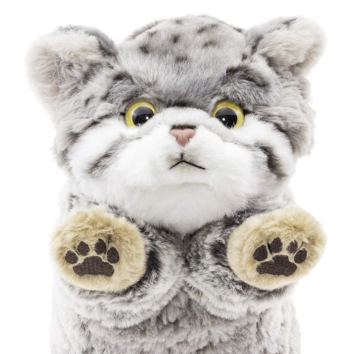 Carolata Manul Cat L Size Stuffed Animal Nesoberi Series 15x9x25cm ‎990919 NEW_8