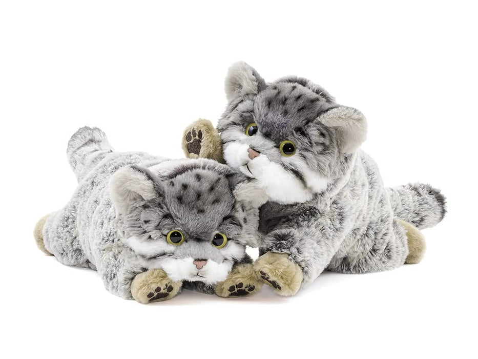 Carolata Manul Cat L Size Stuffed Animal Nesoberi Series 15x9x25cm ‎990919 NEW_9