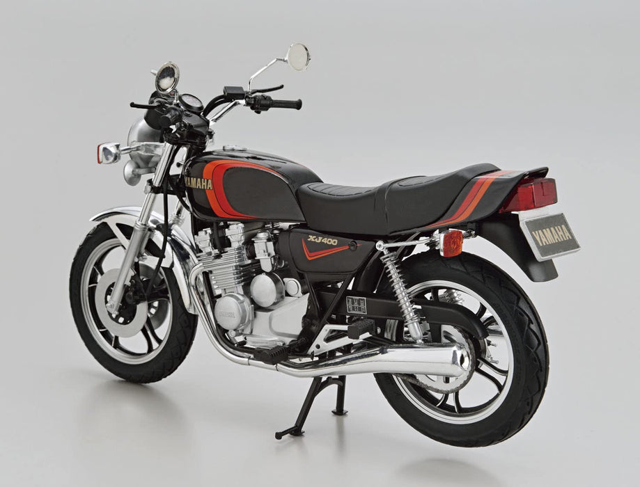 Aoshima 1/12 scale The Bike Series No.24 Yamaha 4G0 XJ400 1980 Model Kit NEW_3